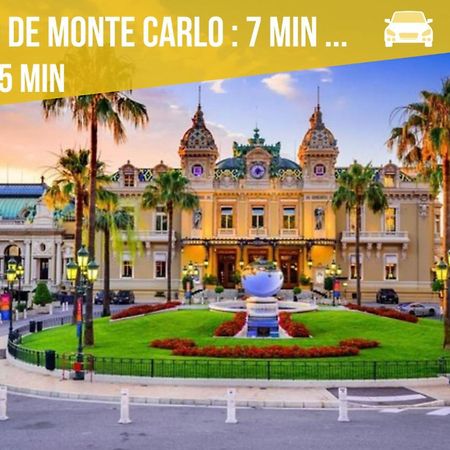 Appartement Moderne Climatise Monaco Vue Mer Cap-d'Ail Zewnętrze zdjęcie