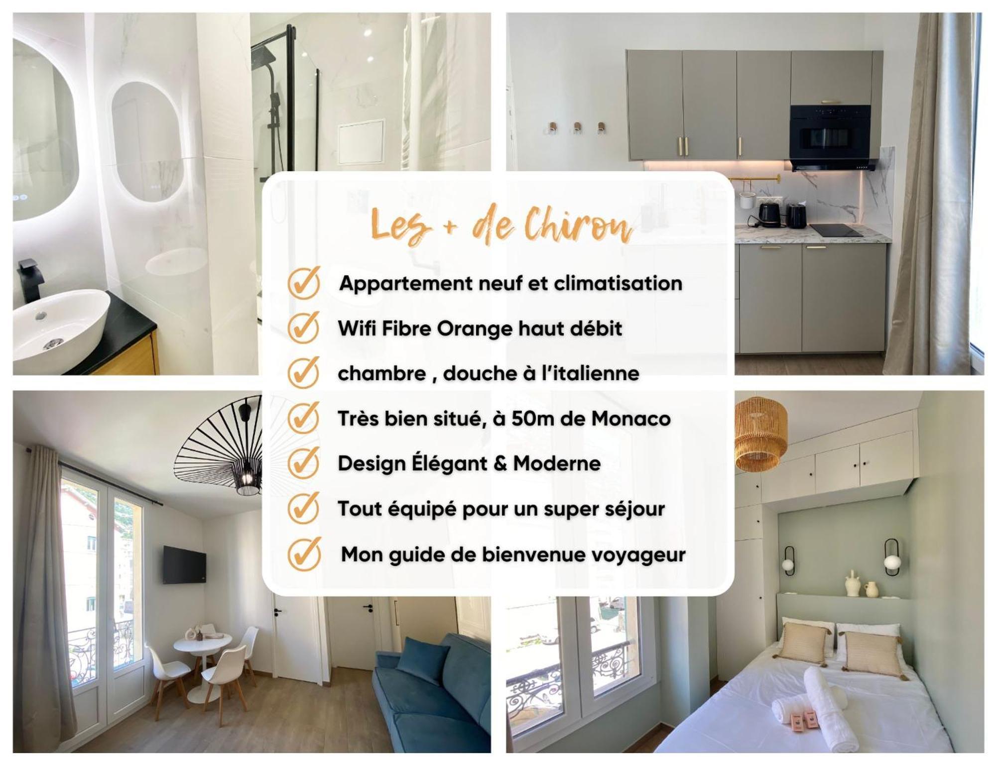 Appartement Moderne Climatise Monaco Vue Mer Cap-d'Ail Zewnętrze zdjęcie
