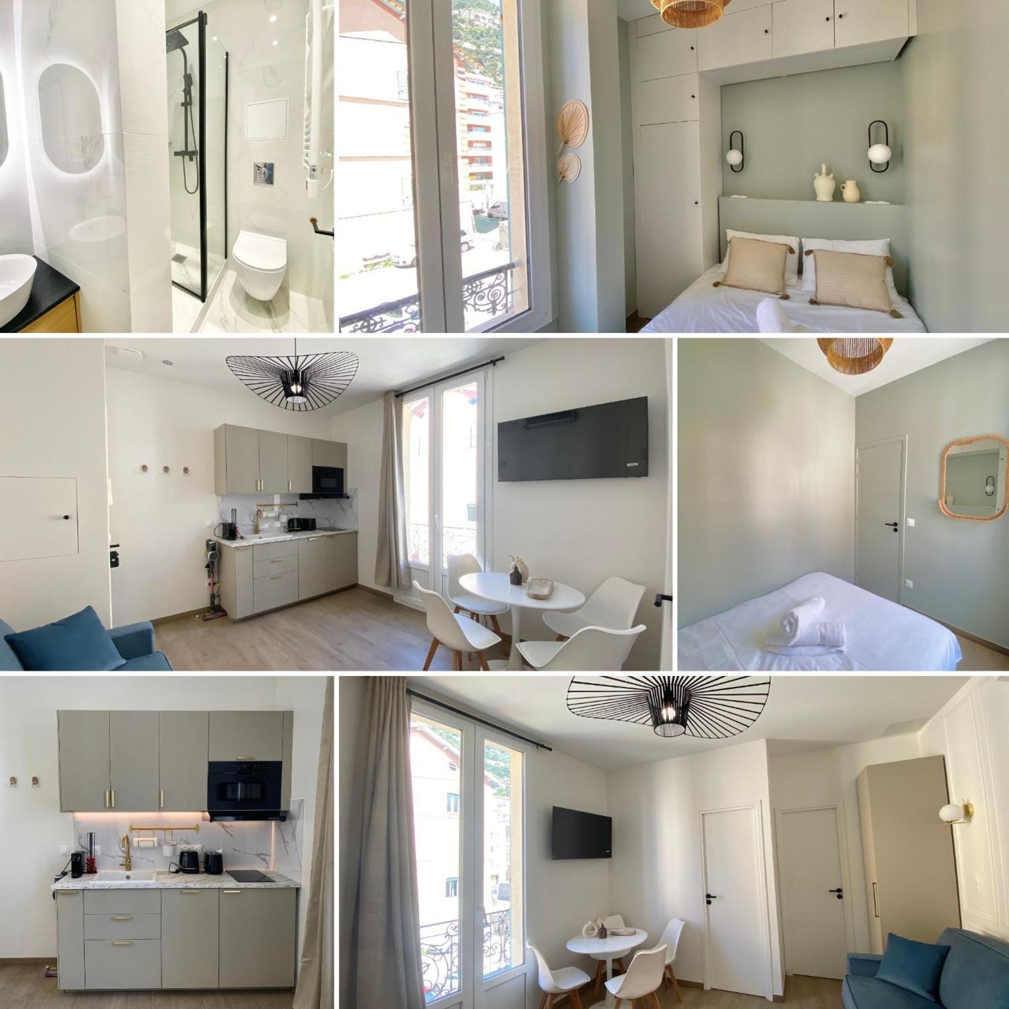 Appartement Moderne Climatise Monaco Vue Mer Cap-d'Ail Zewnętrze zdjęcie